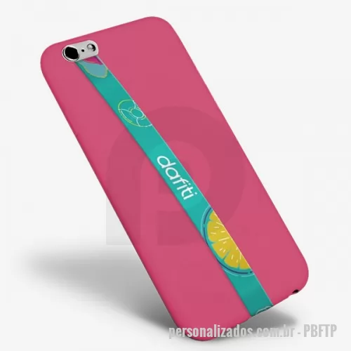 Acessório para celular personalizado - Fita salva celular personalizada em uv digital 