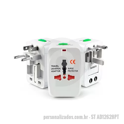 Adaptador de tomada universal personalizado - Adaptador de Tomada Universal