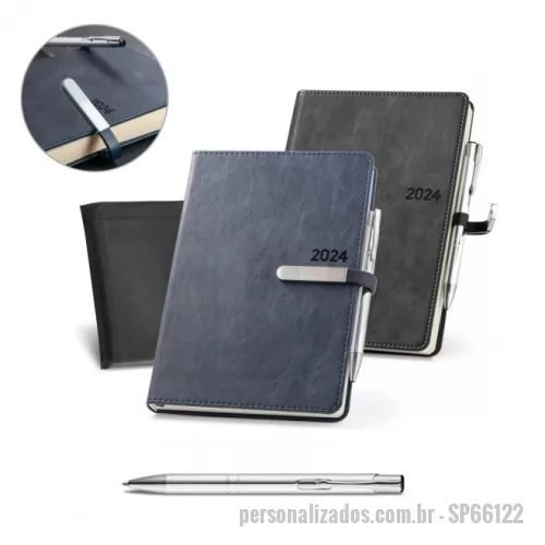 Agenda personalizada - Ideal para organização e estilo, a agenda A5 personalizada é o brinde perfeito para ações promocionais e datas comemorativas, como o Dia das Mães e festas juninas.