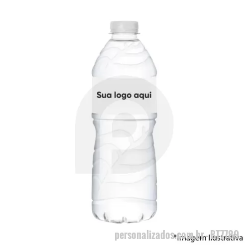 Água mineral personalizada - Água personalizada com Rótulo