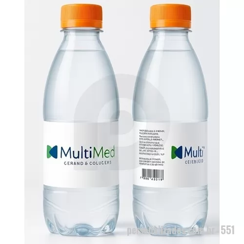 Água mineral personalizada - Água Mineral 300 ml   com Gás - Personalizada 