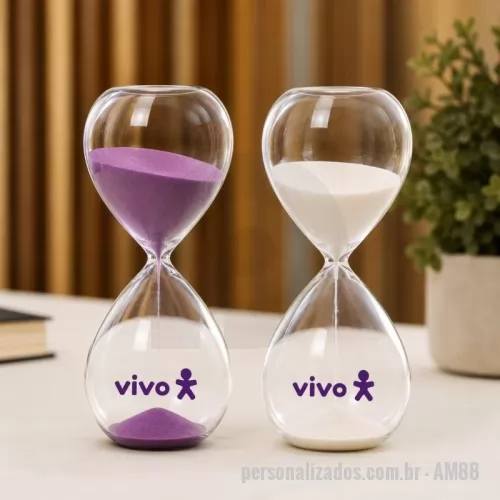 Ampulheta personalizada - Ampulheta de Vidro Temporizador De Areia 5 10 30 60 Minutos Conta Tempo,personalizada com a sua logomarca