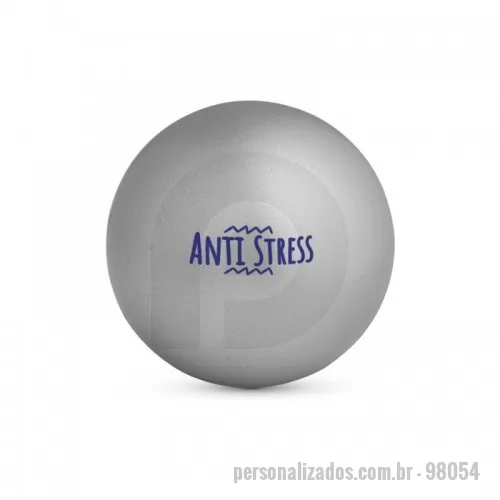 Antiestresse personalizado - Anti-estresse em espuma PU em formato de bola, disponível em várias cores. ø50 mm