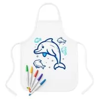 Avental infantil em Oxford, varias opções de cores e personalizações.  Somos especializados na fabricação desse produto em grandes quantidades e prazos curtos.