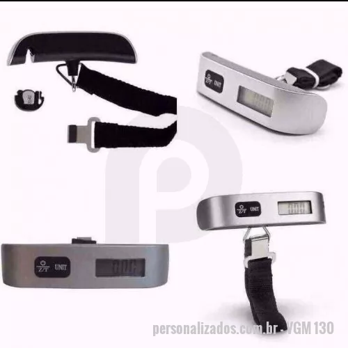 Balança personalizada - Balança digital de mão com capacidade para até 50 kg BR