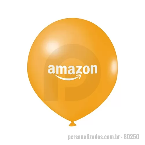 Balão personalizado - balão personalizado é um brinde promocional de alto impacto, além de serem usados também em ocasiões especiais como aniversários, festas, formaturas e outras comemorações marcantes. Resistente, o balão personalizado é fabricado em látex de altíssima qualidade, durabilidade, resistência e cores intensas, atua como uma ferramenta de comunicação eficiente entre sua empresa, clientes e colaboradores. Com ótimo custo-benefício, o produto e uma solução criativa para destacar sua marca, promoção ou evento. Personalize com impressão a gás ou ar e surpreenda. Faça uma cotação conosco e compre a partir de 100 unidades.