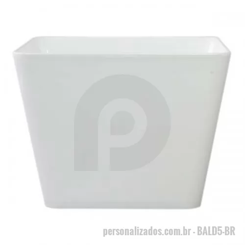 Balde personalizado - BALDE PARA GELO QUADRADO EM PP 4,5 LITROS