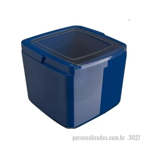 Balde térmico personalizado - Porta Gelo Alaska 2,5L - O porta gelo Alaska da Unitermi possui design clean, fácil limpeza, prático sistema de acesso e degelo.