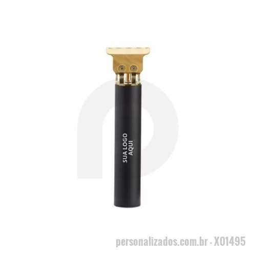 Barbeador personalizado - Apresente elegância e precisão com a Máquina de Cortar Cabelo Recarregável. Equipado com lâminas de aço inoxidável e corpo plástico durável, este cortador vem com 4 pentes plásticos (1.5mm, 2mm, 3mm e 4mm), escova de limpeza, óleo lubrificante e cabo USB-V8 para recarga fácil. Personalize com sua marca e ofereça um brinde que demonstra cuidado com a aparência e praticidade no dia a dia. Perfeito para eventos corporativos e campanhas promocionais, este cortador de cabelo é o presente ideal para reforçar a presença da sua marca com sofisticação e funcionalidade. Garanta já o seu e surpreenda seus clientes!
