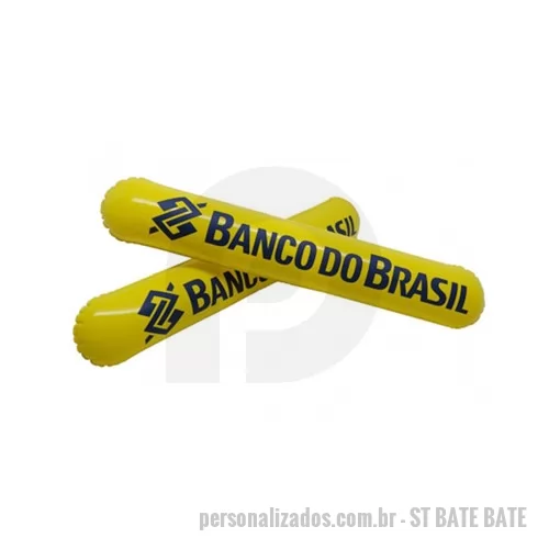 Bate bate personalizado - Bate Bate Personalizado ou simplesmente batecos personalizados. Resistentes eles são confeccionados em PVC com ótima área de impressão da logomarca. É o brinde ideal para seu evento