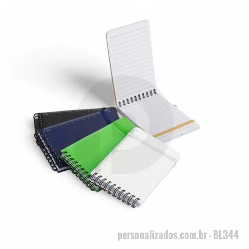 Bloco Anotações personalizado - Bloco de Anotações sem Pauta Personalizado