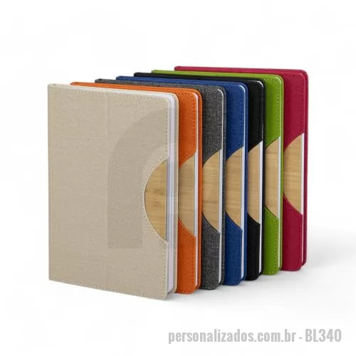 Bloco Anotações personalizado - Bloco de Anotações com Pauta Personalizado