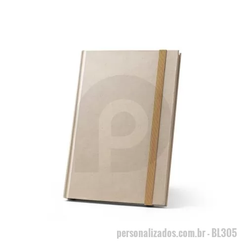 Bloco Anotações personalizado - Bloco de Anotações com Pauta Ecológico Personalizado