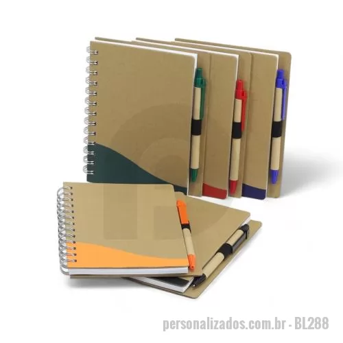 Bloco Anotações personalizado - Bloco de Anotações com Pautas Personalizado