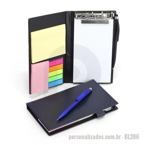 Bloco Anotações personalizado - Bloco de Anotações sem Pauta Personalizado