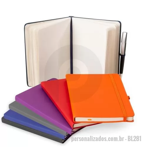 Bloco Anotações personalizado - Bloco de Anotações Sem Pautas Personalizado