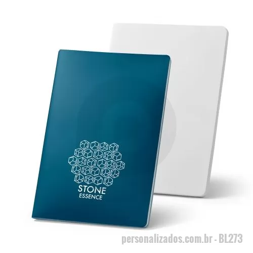 Bloco Anotações personalizado - Bloco de Anotações sem pautas Personalizado