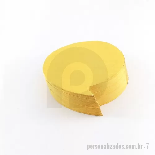 Bloco Anotações personalizado - Fabricação própria, blocos personalizados do seu jeito. Bloco em papel colorido com ou sem impressão com 100 folhas (não é post-it) e formato especial 