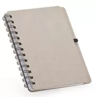 Caderno Kraft B6 com Porta Caneta