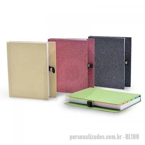 Bloco ecológico personalizado - Bloco de Anotação Ecológico Personalizado