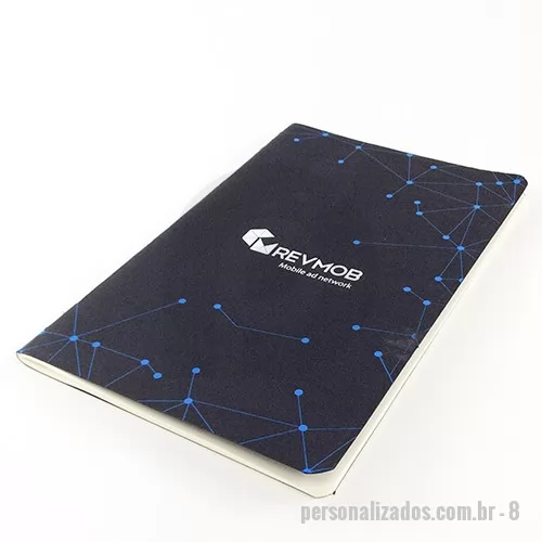 Bloco personalizado - Com formatos e acabamentos variados, o sketchbook é uma opção super em conta de cadernetas de anotação 