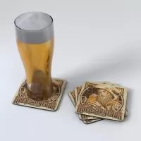 Bolacha para chopp