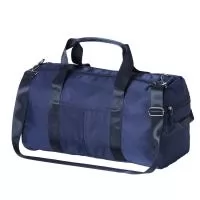 Bolsa esportiva de 36 litros em poliéster resistente à água, cinco compartimentos, dois exclusivos para tênis e itens molhados.