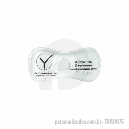 bolsa de gel personalizada - BOLSA DE GEL - ABSORVENTE - PERSONALIZADO, TAMANHO - 16X7,5