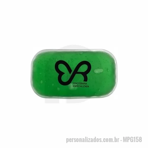 bolsa de gel personalizada - Bolsa de gel Retangular personalizado - tamanho - 15x8