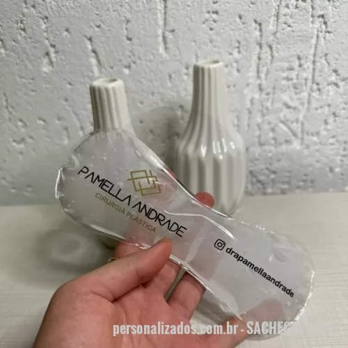 bolsa de gel personalizada - Sachê gel anatômmico, medida 16x06c indicado para pós cirurgias e procedimentos estéticos, períneo, micropigmentação, nariz, pode usar quente e frio, personalizado;