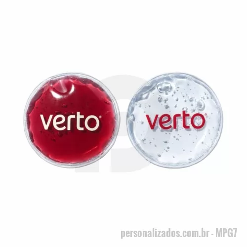 bolsa de gel personalizada - BOLSA DE GEL - GELOX - 7CM - GEL CLÍNICO - MATERIAL PVC - LOGO DE SUA PREFERÊNCIA 