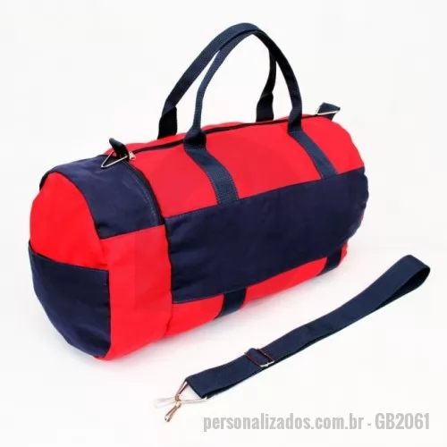 Bolsa de viagem personalizada - Bolsa de Viagem Personalizada em poliéster, medidas e material de acordo com a necessidade do cliente