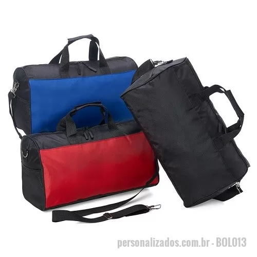 Bolsa Esportiva personalizada - Bolsa Esportiva Impermeável com Bolso Lateral