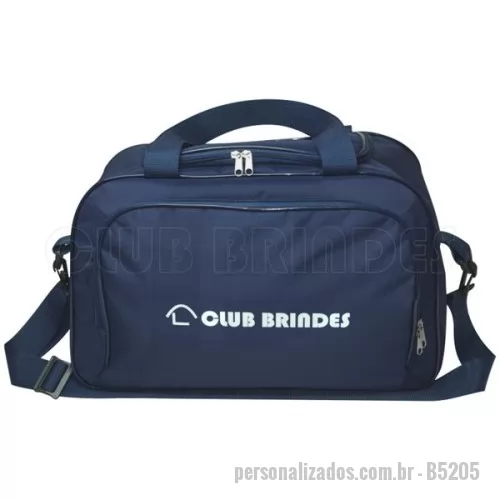 Bolsa Esportiva personalizada - Bolsa com bolso frontal, alça de mão, alça de ombro regulável e removível. Disponível em várias cores. 
