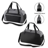 Mala Esportiva com Bolso Frontal e Bolsos Laterais