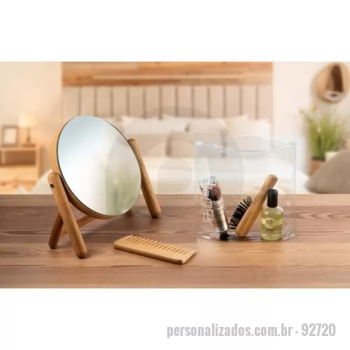 Bolsa multifunções personalizada - Bolsa de cosméticos hermética em PVC. Apropriada para transporte em cabine de avião. Frascos não inclusos. 165 x 185 x 40 mm | Capacidade < 1 Litro