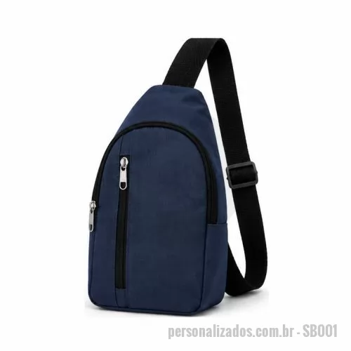Bolsa personalizada - Shoulder Bag confeccionada em nylon 600, com alça em fita CA regulável, dois compartimentos com fechamento em zíper e personalização em silk 1 cor. Ideal para ações promocionais, eventos corporativos, campanhas de marketing e brindes personalizados.