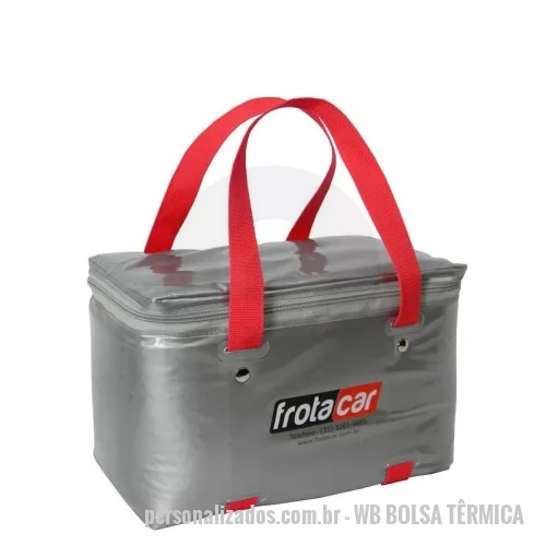 Bolsa térmica personalizada - Bolsa Térmica 5 litros e 1/2  tb 12 litros  em PVC solda eletrôcica