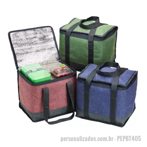 Bolsa térmica personalizada - Bolsa Térmica 12 Litros para Brindes Promocionais
