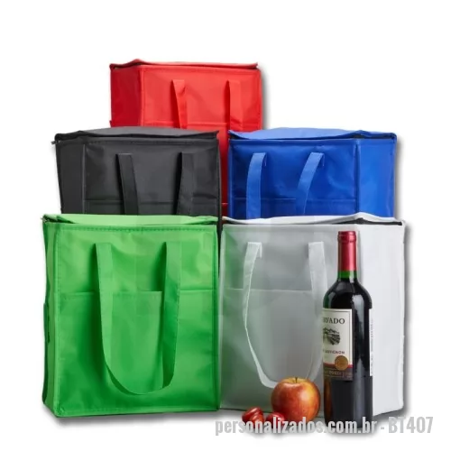 Bolsa térmica personalizada - Bolsa Térmica 9 Litros para Brindes Personalizados