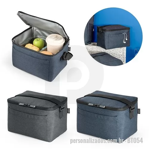 Bolsa térmica personalizada - Bolsa Térmica com Bolso Frontal