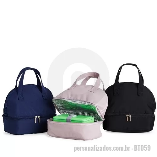 Bolsa térmica personalizada - Bolsa Térmica com 2 Compartimentos