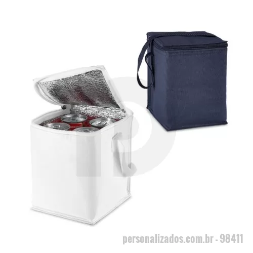 Bolsa térmica personalizada - Bolsa térmica em 600D. Capacidade até 4 L. Certificação EU Food Grade. 150 x 190 x 150 mm