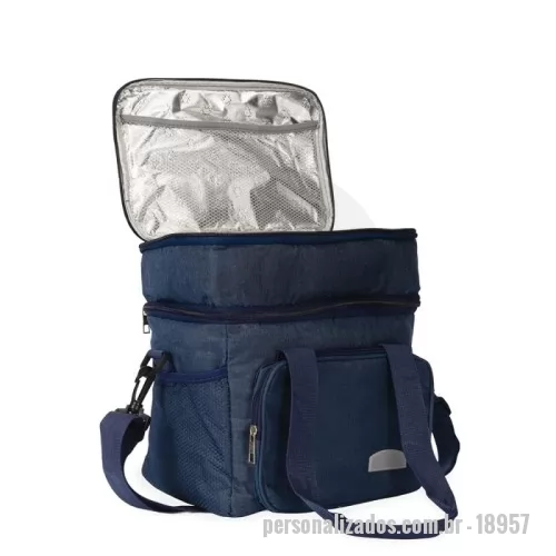 Bolsa térmica personalizada - Bolsa Térmica 10 Litros - 27,5 x 24,5 x 17 cm