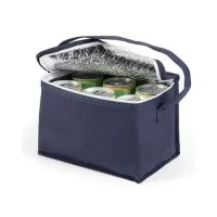 Bolsa Térmica para Bebidas, Material Poliester revestido de manta térmica, Capacidade 3,6 Litros, Medidas 20,0 x 14,0 x 13,0 cm, Cores Azul, Vermelho, Laranja e Azul Claro