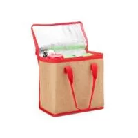 Confeccionada em linho, esta bolsa térmica com capacidade de até 17 litros, alia a durabilidade com a sustentabilidade, além de possuir uma textura fresca e natural.  Altura :  27 cm  Largura :  24,5 cm  Profundidade :  26 cm  Comprimento :  Alça: 18 cm  Medidas aproximadas para gravação (CxL):  20 cm x 18 cm  Peso aproximado (g):  102