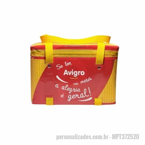 Bolsa termica pvc personalizada - Bolsa térmica PVC 18,5L - tamanho: 37X25X20