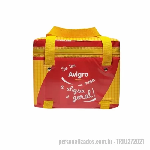 Bolsa termica pvc personalizada - Bolsa térmica PVC 11L - tamanho: 27x20x21