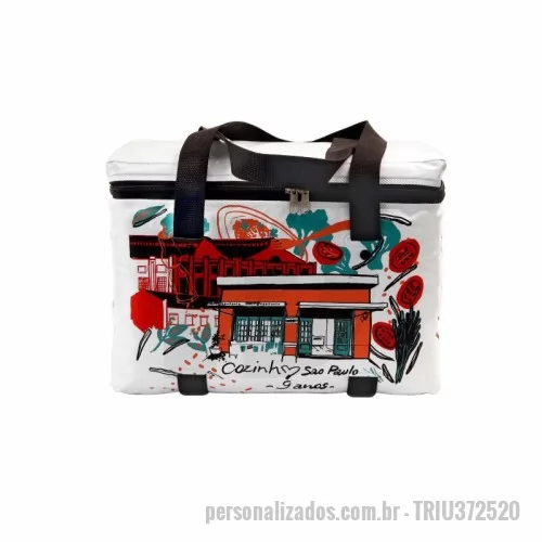 Bolsa termica pvc personalizada - Bolsa térmica PVC 18,5L - tamanho: 37X25X20