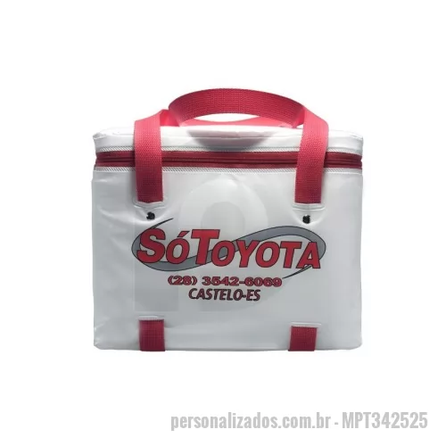 Bolsa termica pvc personalizada - Bolsa térmica PVC 21L - tamanho: 34x25x25